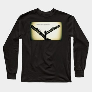 Meeker Avenue & Valley Boulevard, El Monte, California by Mistah Wilson Long Sleeve T-Shirt